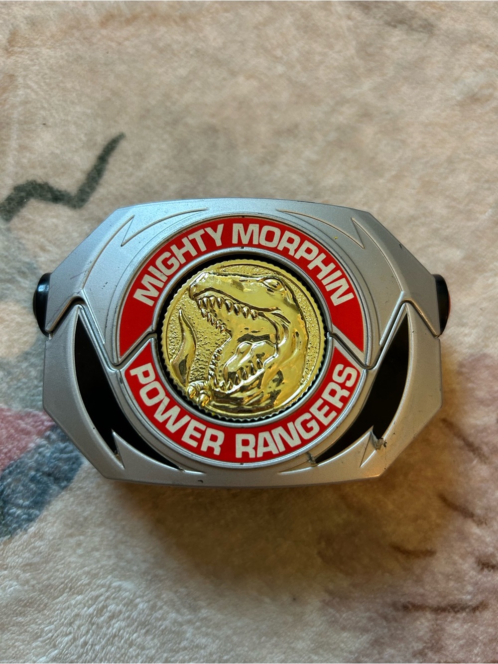 Vintage 1991 Mighty Morphin' Power Rangers Handheld Coin Morpher MMPR Bandai